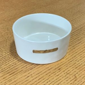 Ray Dunn WOOF Dog Dish with Stick